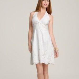 Lilly Pulitzer Peek-A-Boo Eyelet Dress.